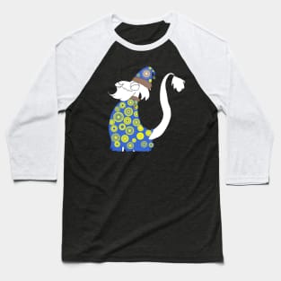 Wizard Dinosaur Baseball T-Shirt